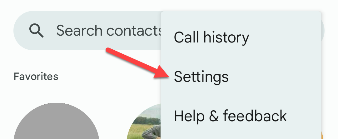 Tap the menu icon and select "Settings."