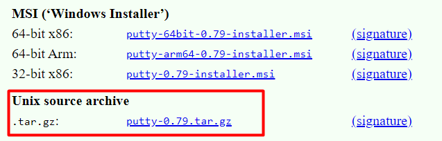 downloading tar file directly from official site
