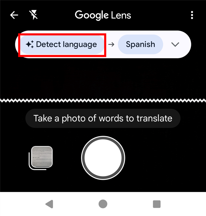 Set Google Translate to 