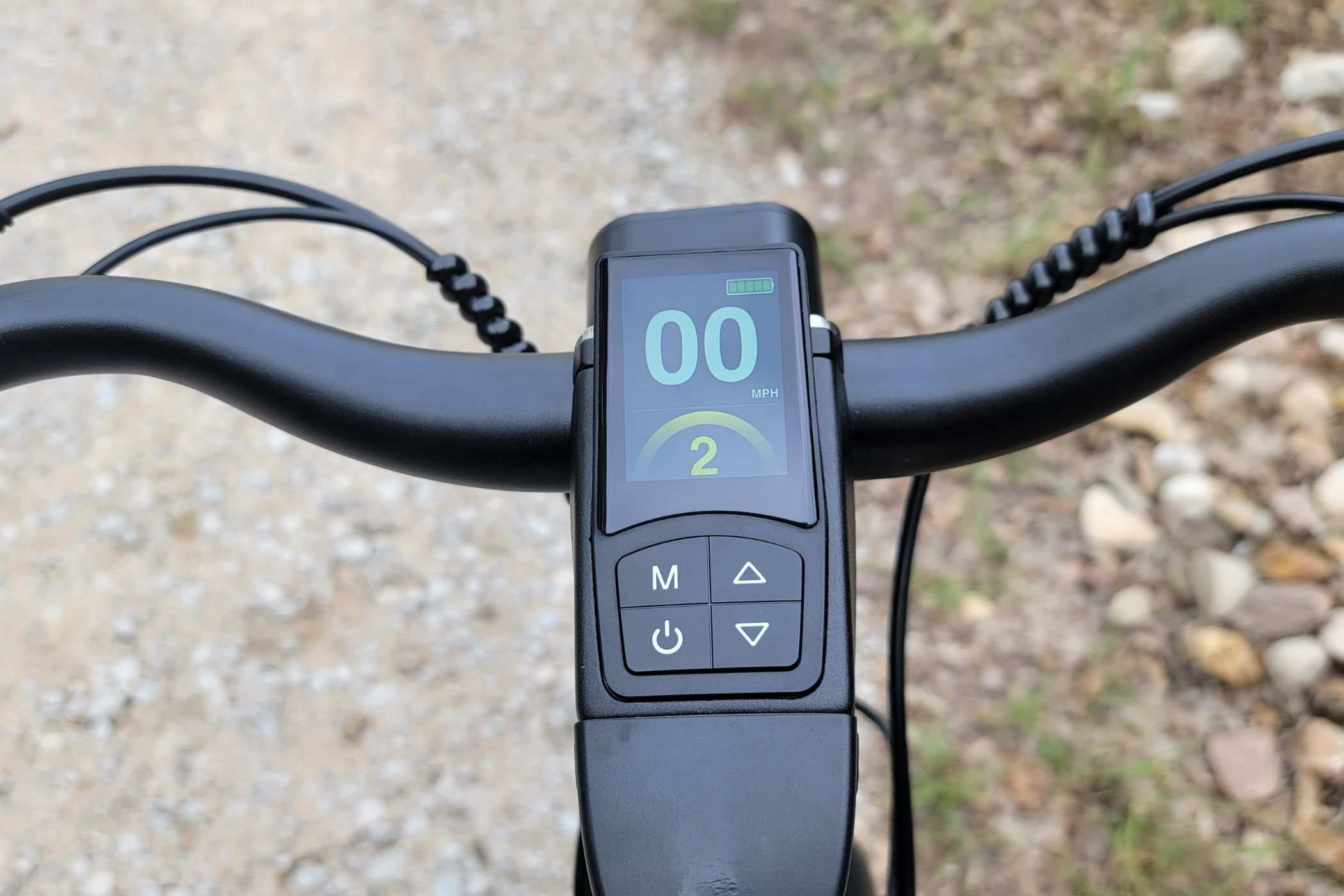 spedometer on fiido egravel c22 pro bike