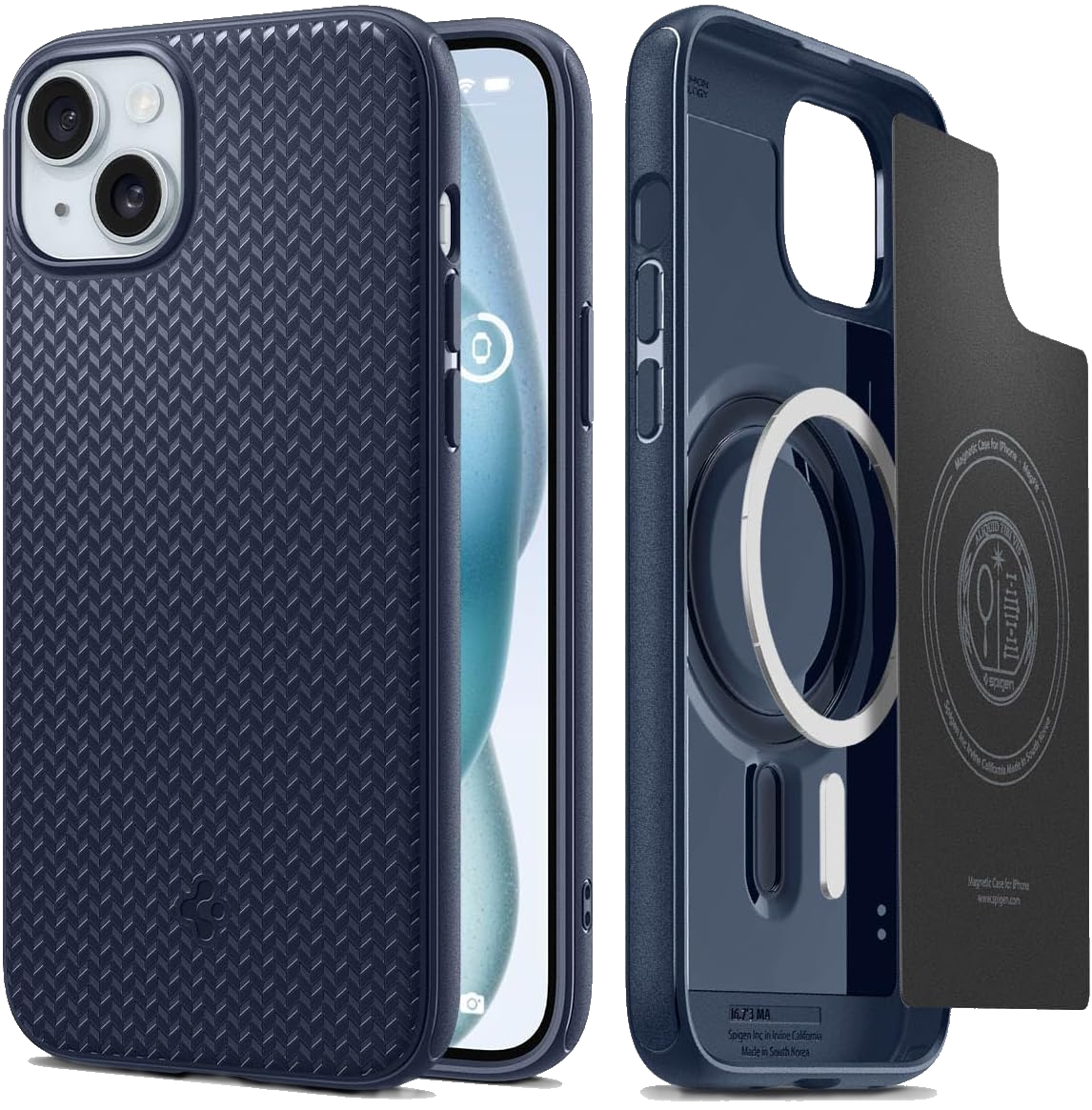 spigen mag armor magfit iphone 15 plus case