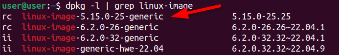 packages not removed after using sudo auto remove