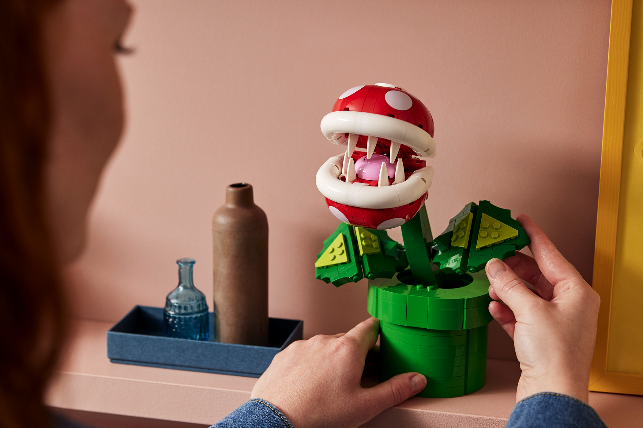 LEGO’s “Super Mario” Piranha Plant Belongs on Your Shelf