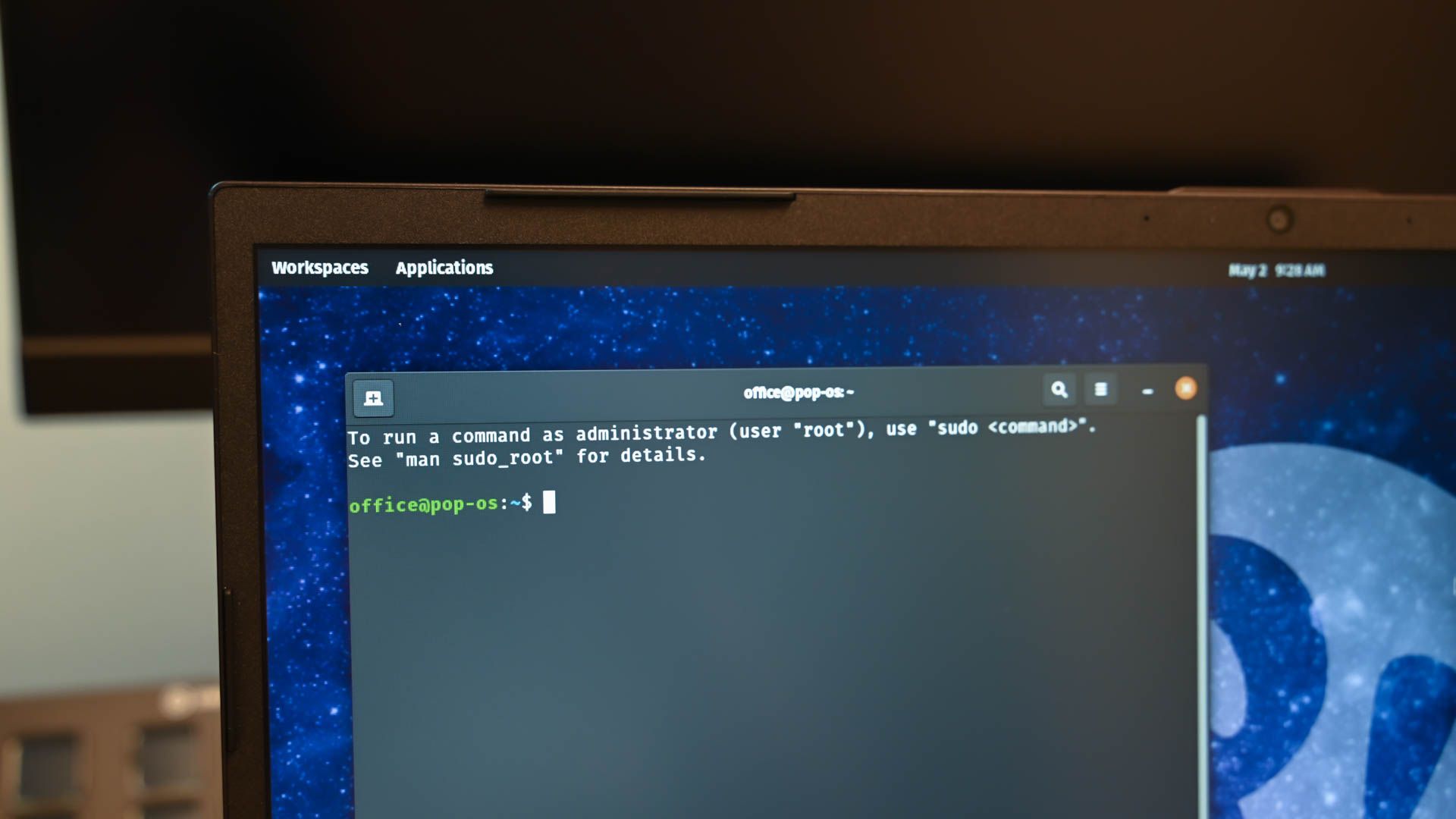 A Linux Terminal. 