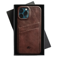 BULLSTRAP Bourbon Premium Leather Case pfp on transparent background