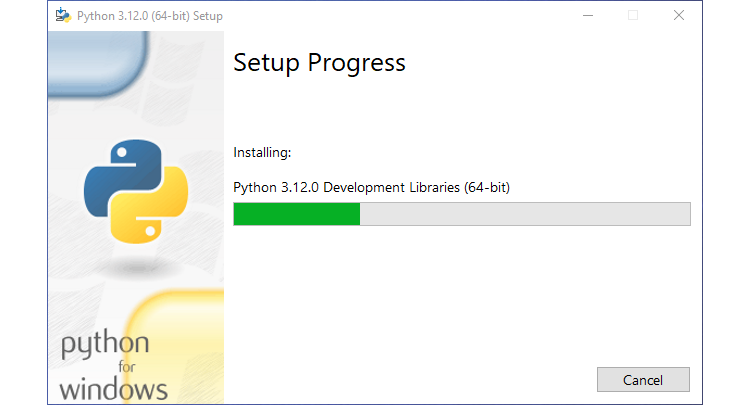Installing Python on a PC. 