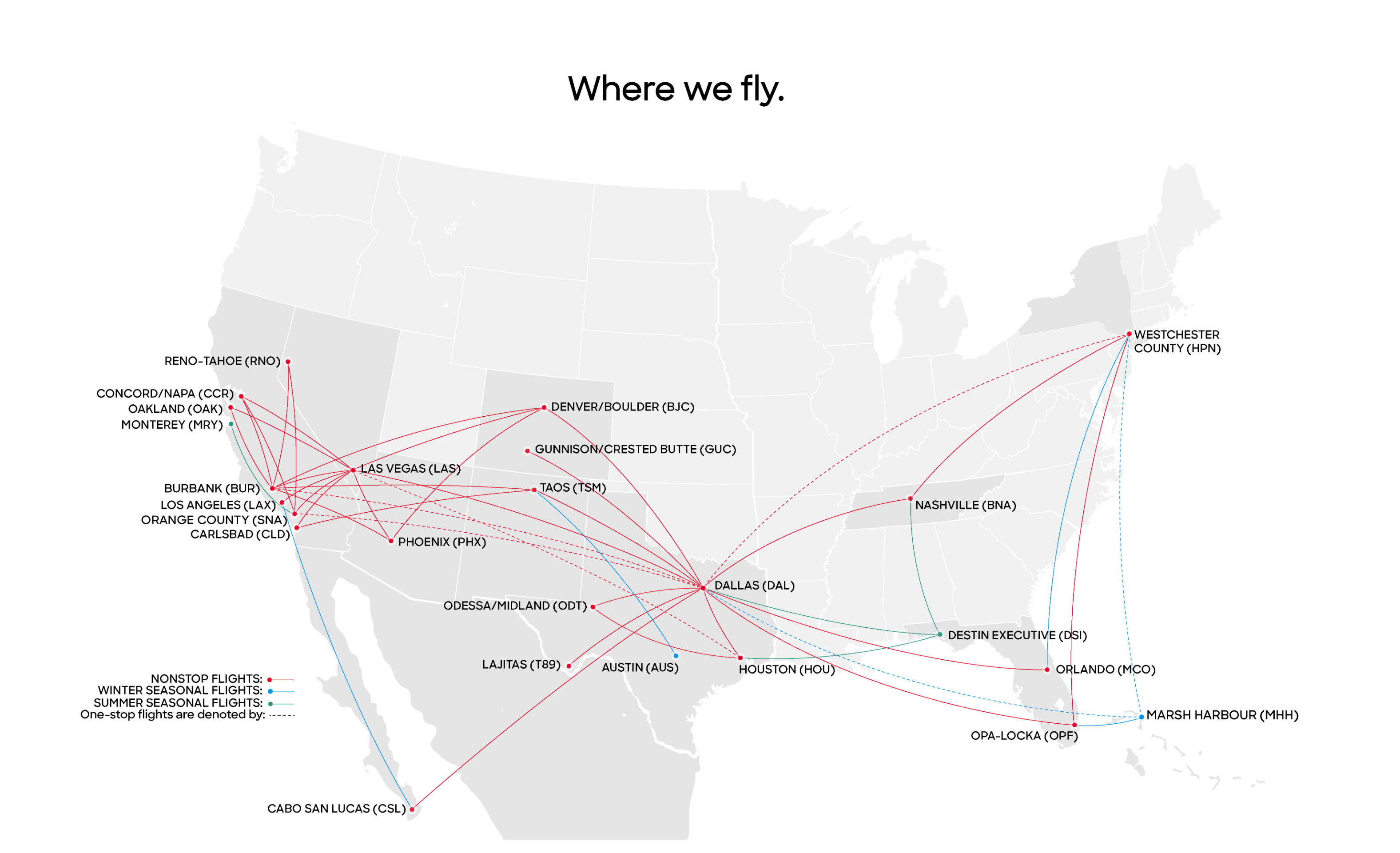 JSX US routes