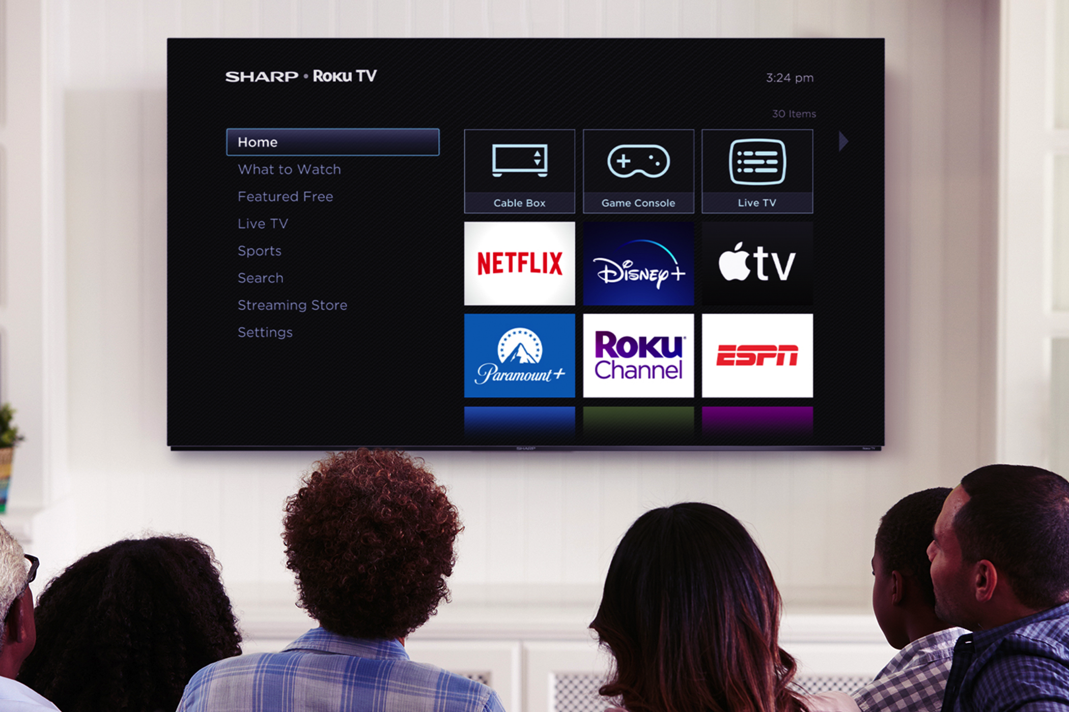 Sharp Launches Initial Batch of OLED-Enabled Roku Smart Televisions