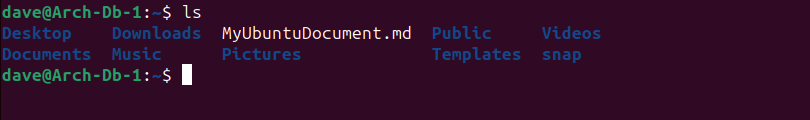 Listing the files in the host computer&rsquo;s home directory from inside an Arch Linux Distrobox container