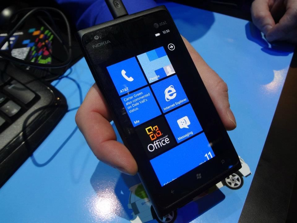 Nokia Lumia smartphone.