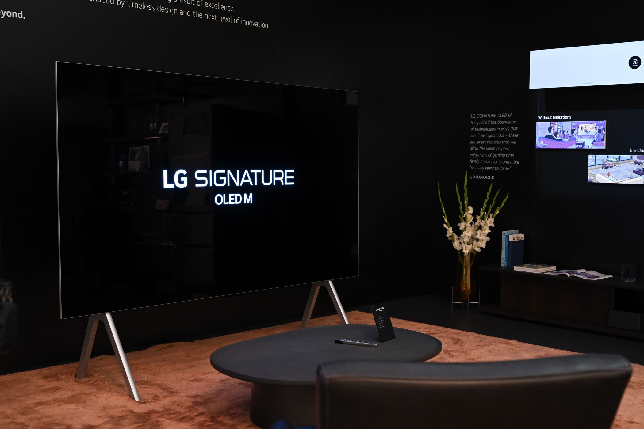 LG Signature OLED M Wireless TV at IFA 2023