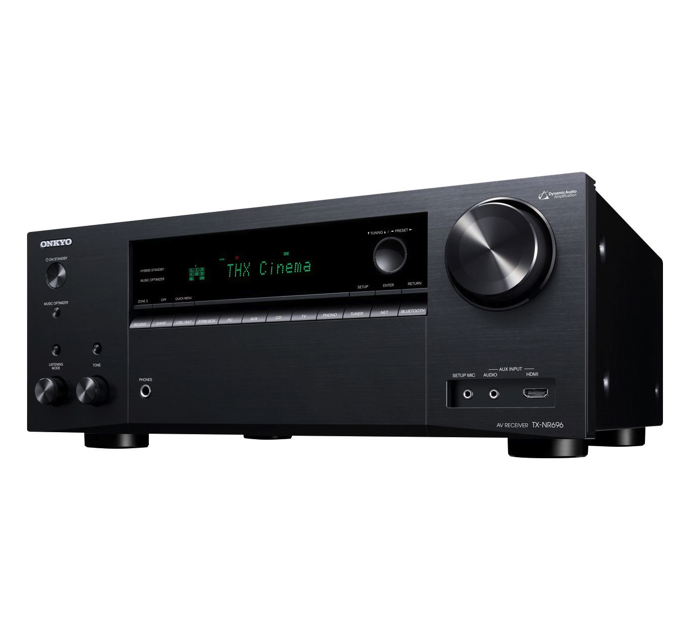 Onkyo TX 7.2-Channel AVR on a white background.