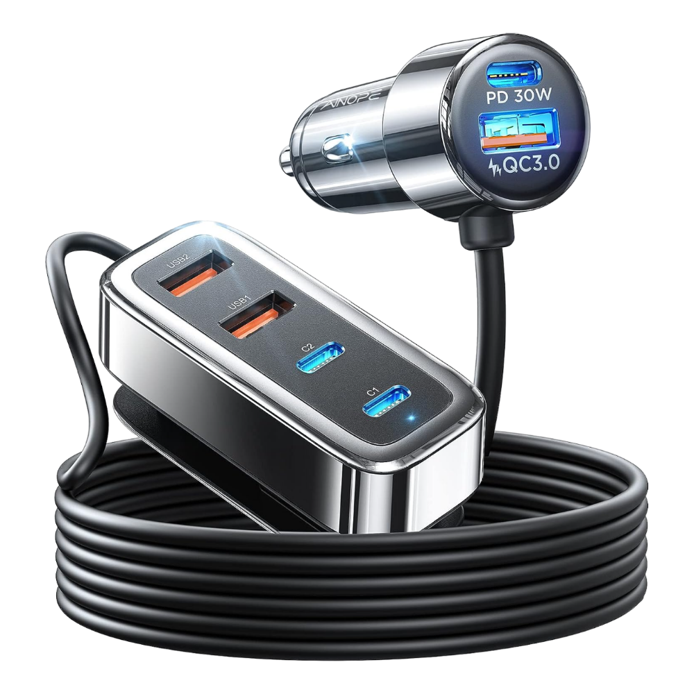 ainope six port usb car charger