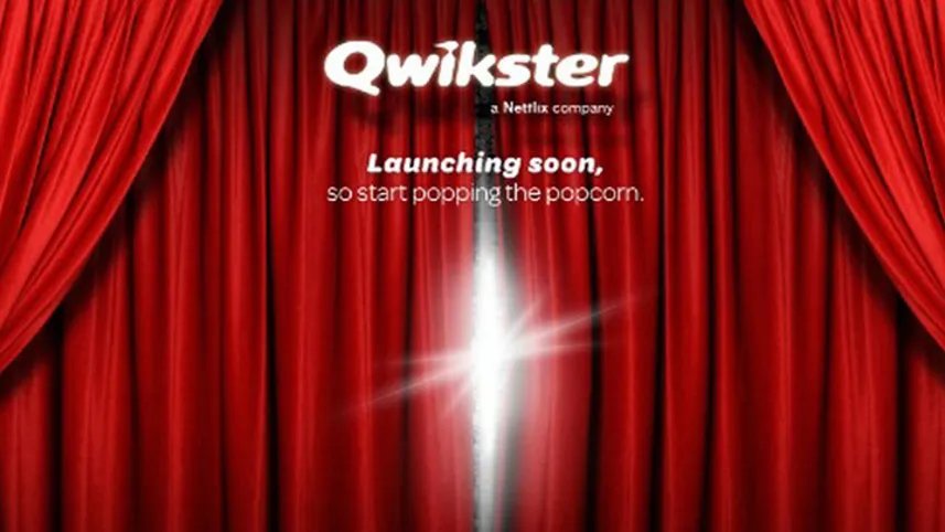 Qwikster landing page.