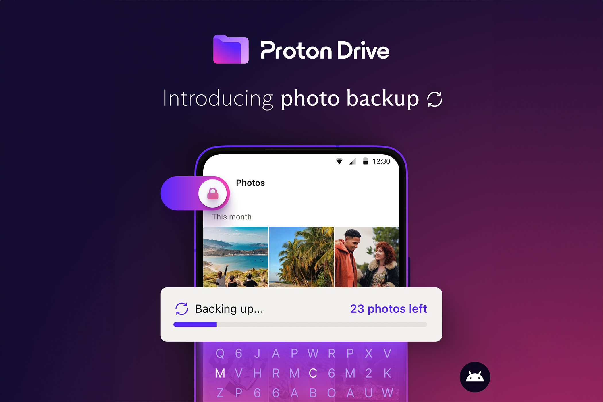 How to sign in to the Proton Drive Windows app