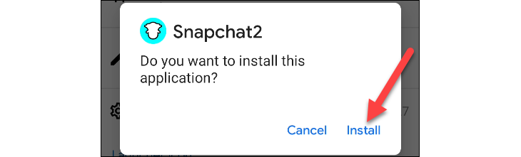 Select "Install App."