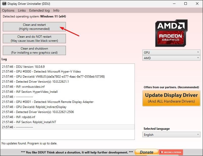 Amd 2025 driver clean