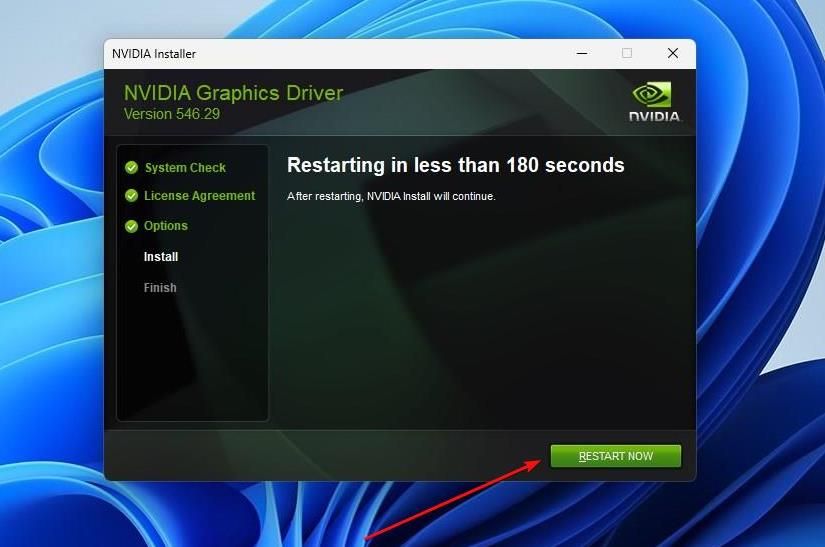 Nvidia on sale clean install