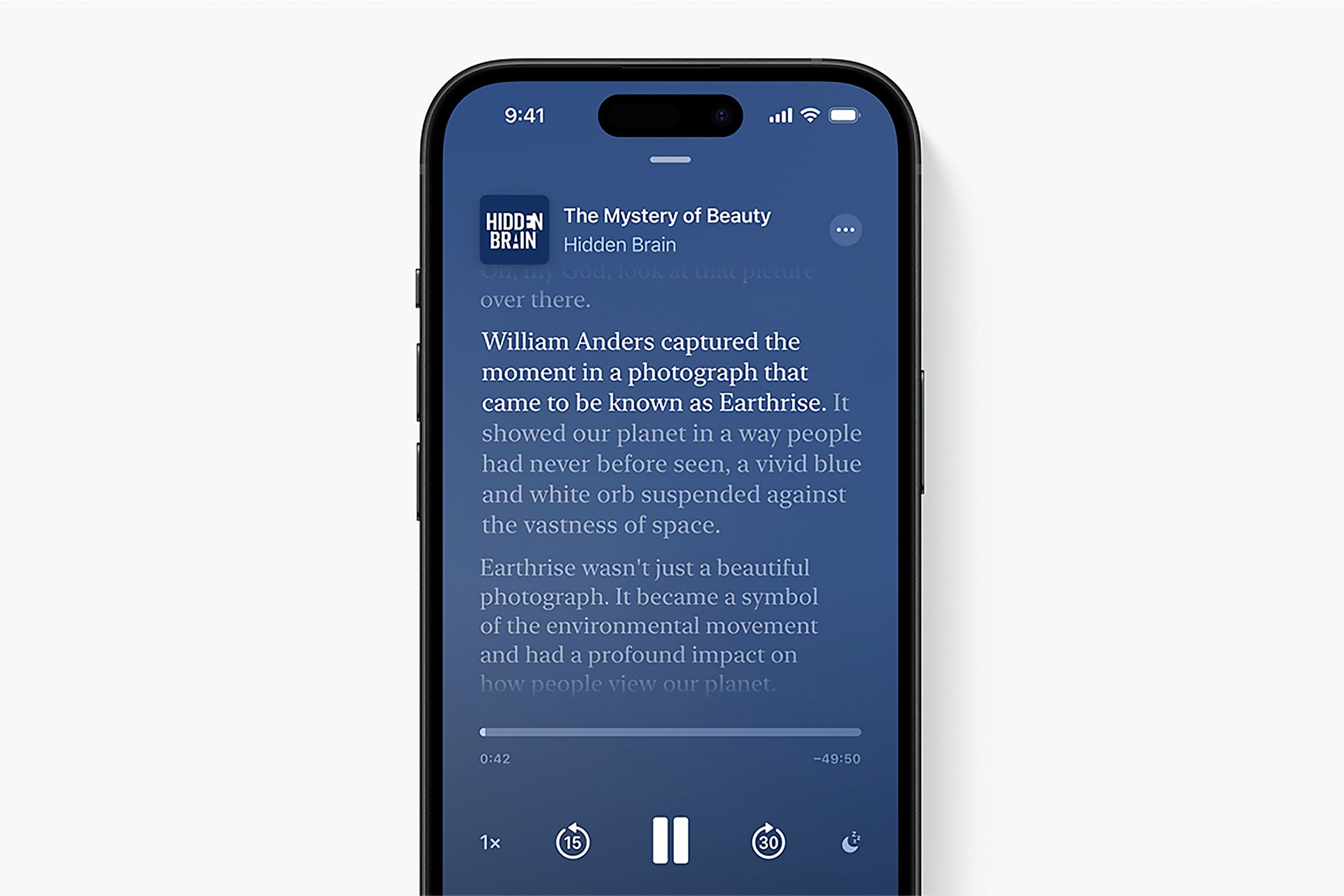 Automatic Transcription Feature Now Available in Apple's Latest Podcast Update