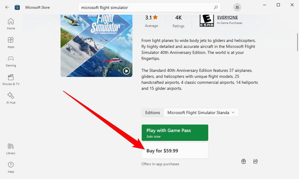 Buy Microsoft Flight Simulator for 59.99 USD. 