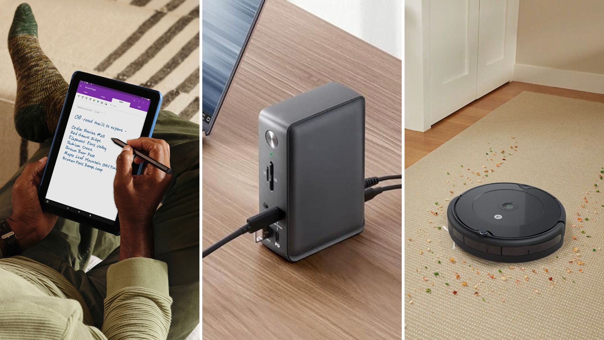 HTG deals featuring Amazon, Anker, and iRobot.
