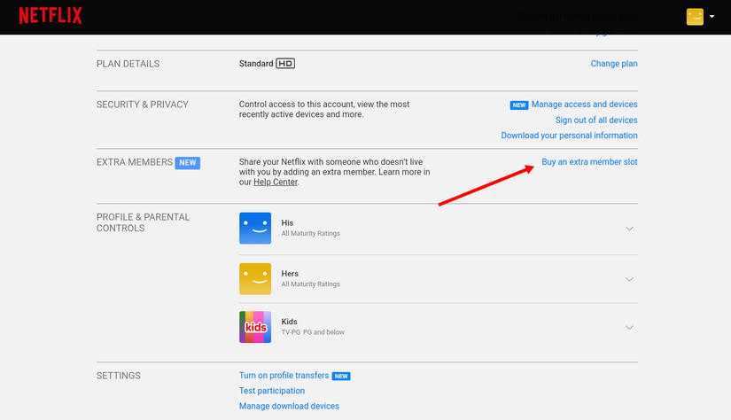 How to Add a Profile on Netflix for People Outside Your Household
