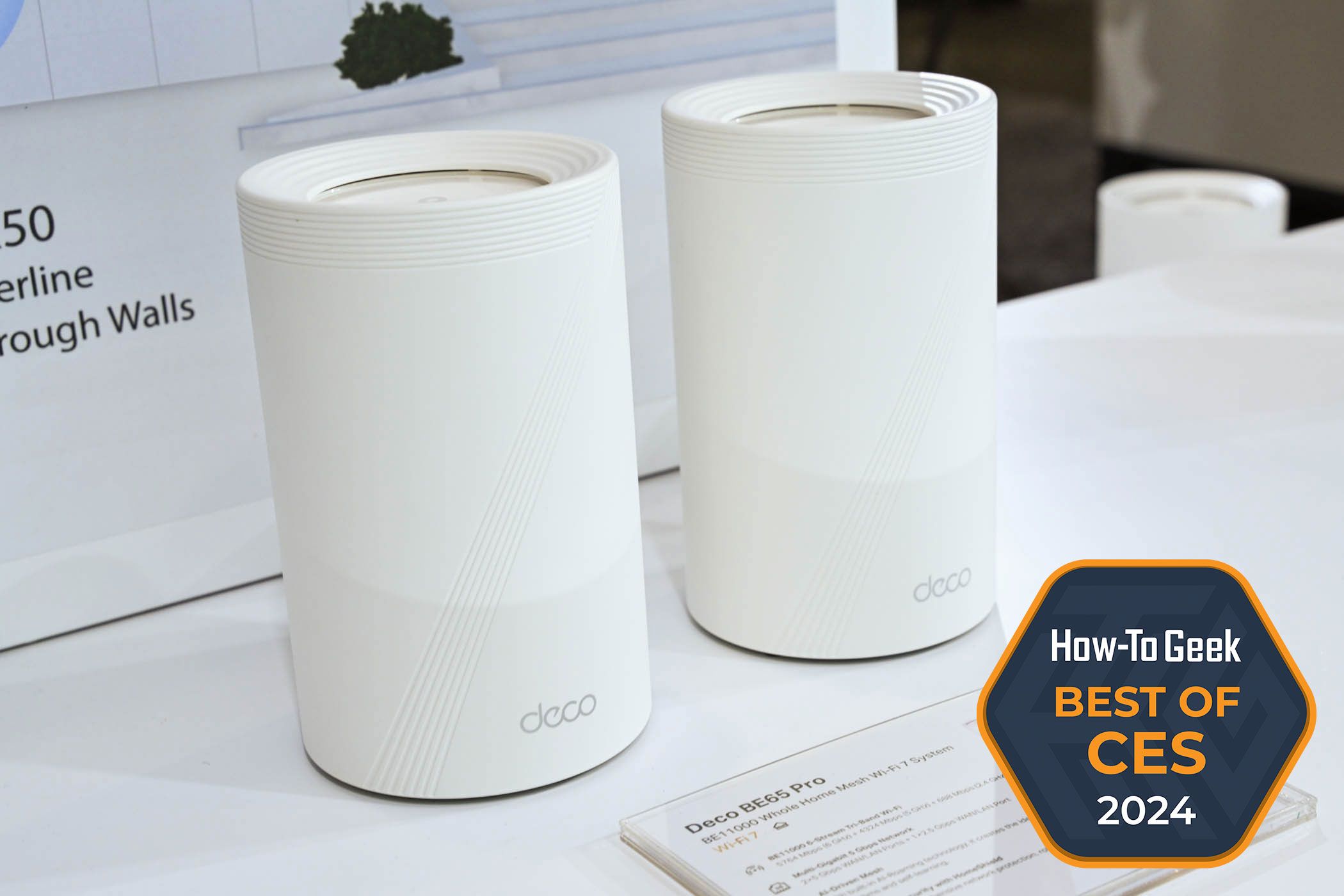 TP Link Deco BE65 Pro Wi Fi 7 Router at CES 2024