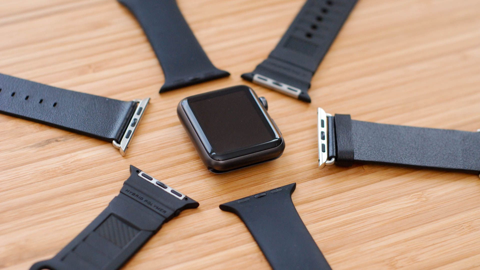 Apple Watch with array of watch bands