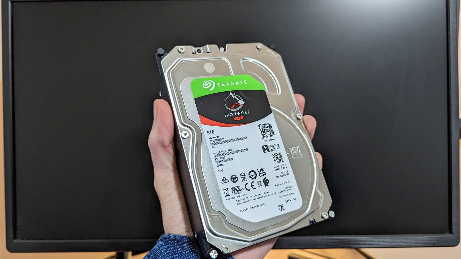 A new hard drive. 