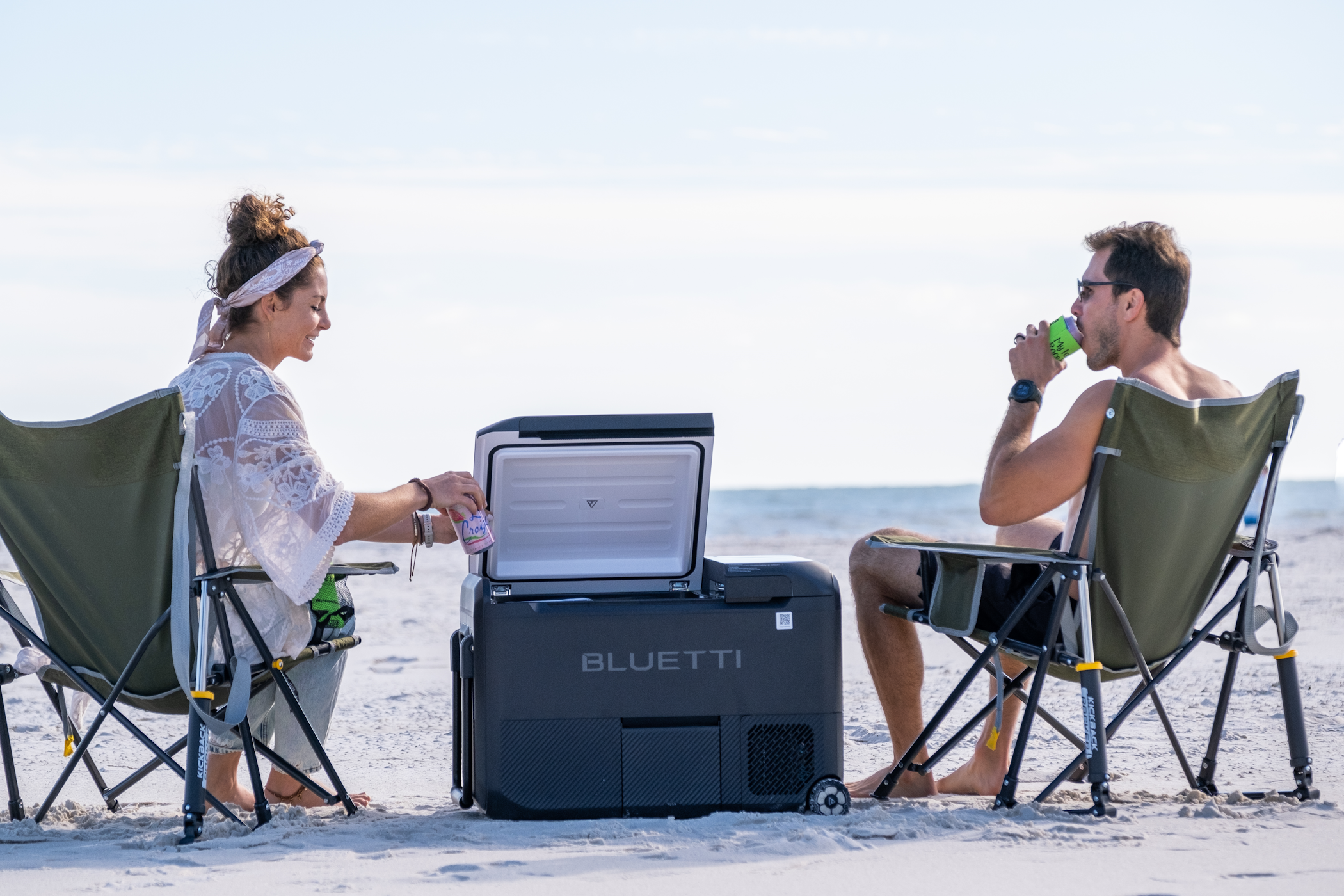 Bluetti MultiCooler on beach