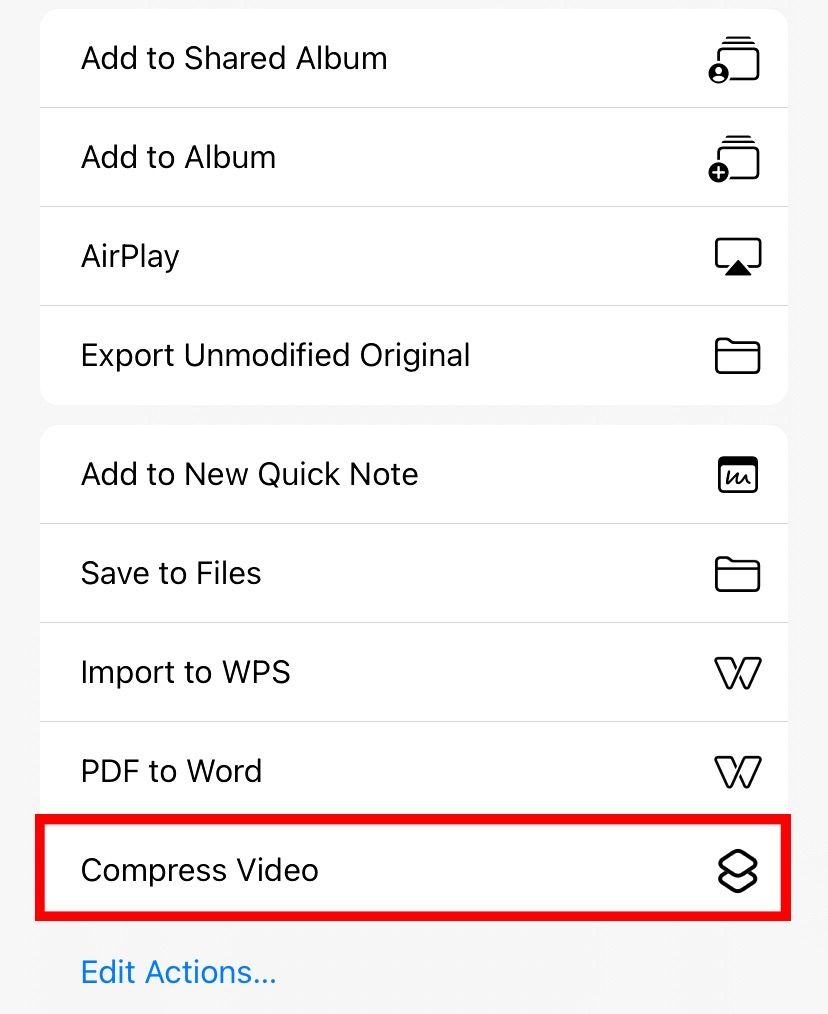 How to Compress Videos on Your iPhone