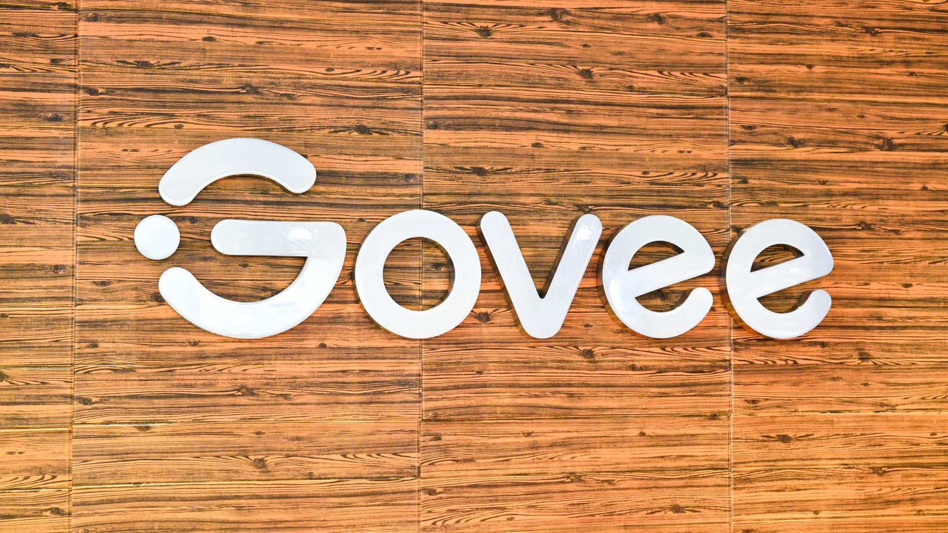 Govee Logo on Wall at CES 2023