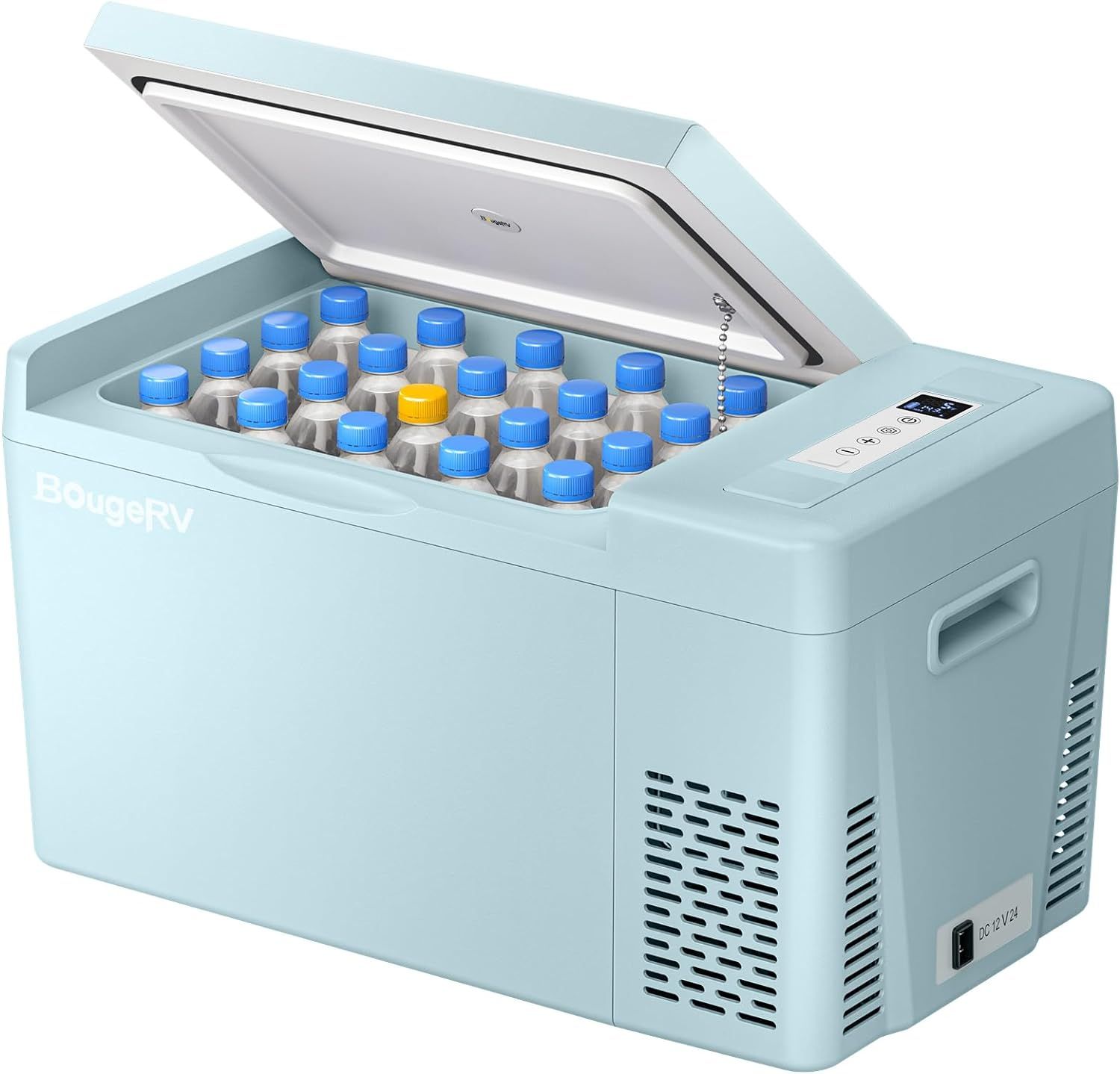 BougeRV Green Portable Fridge