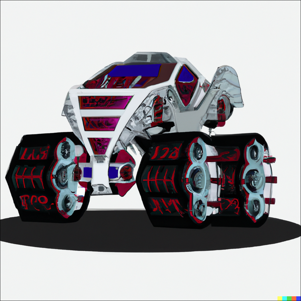 "Design a futuristic car that can transform into a robot."