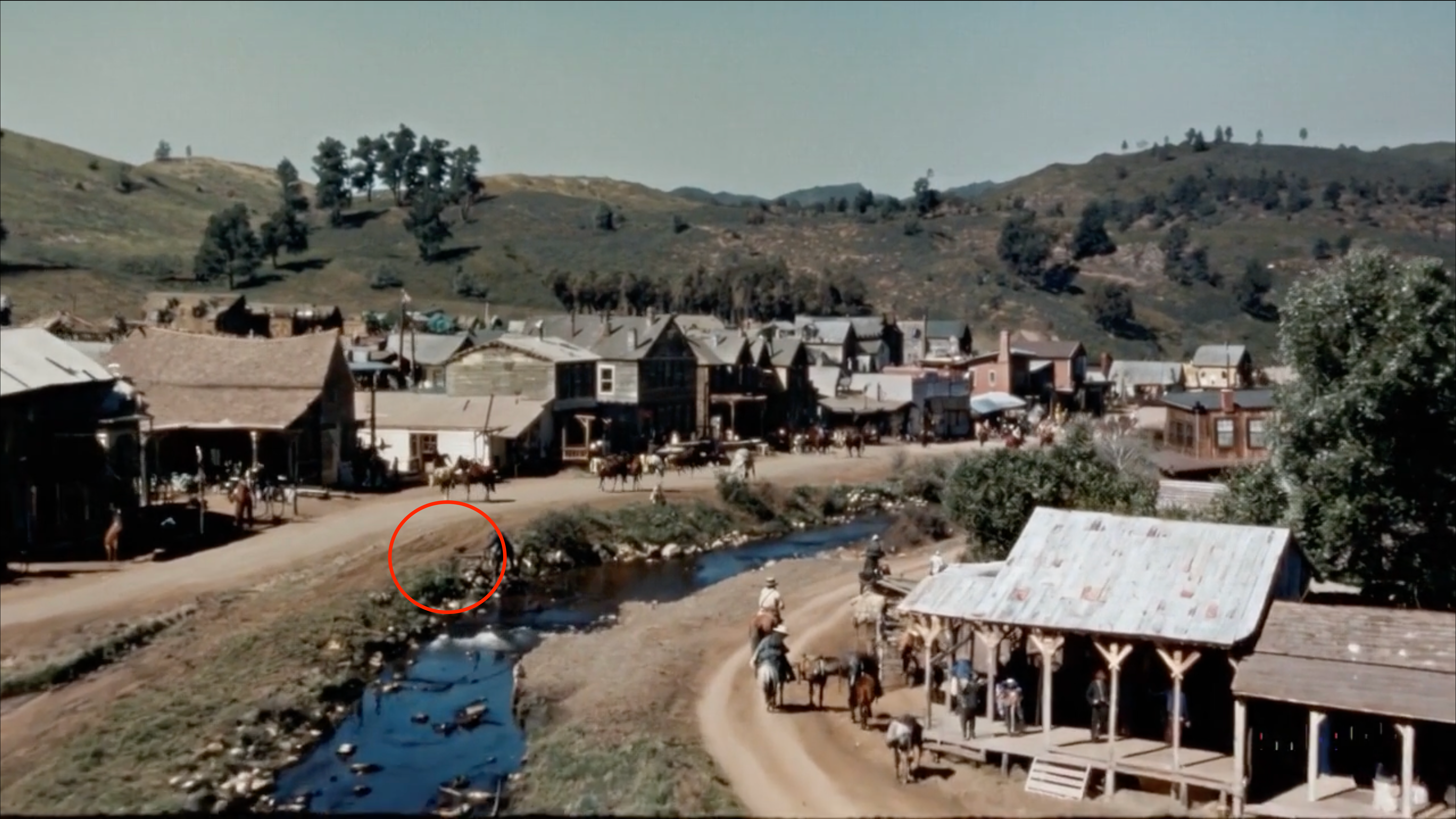 OpenAI SORA California gold rush town showing a &ldquo;ghost&rdquo; disappearing.