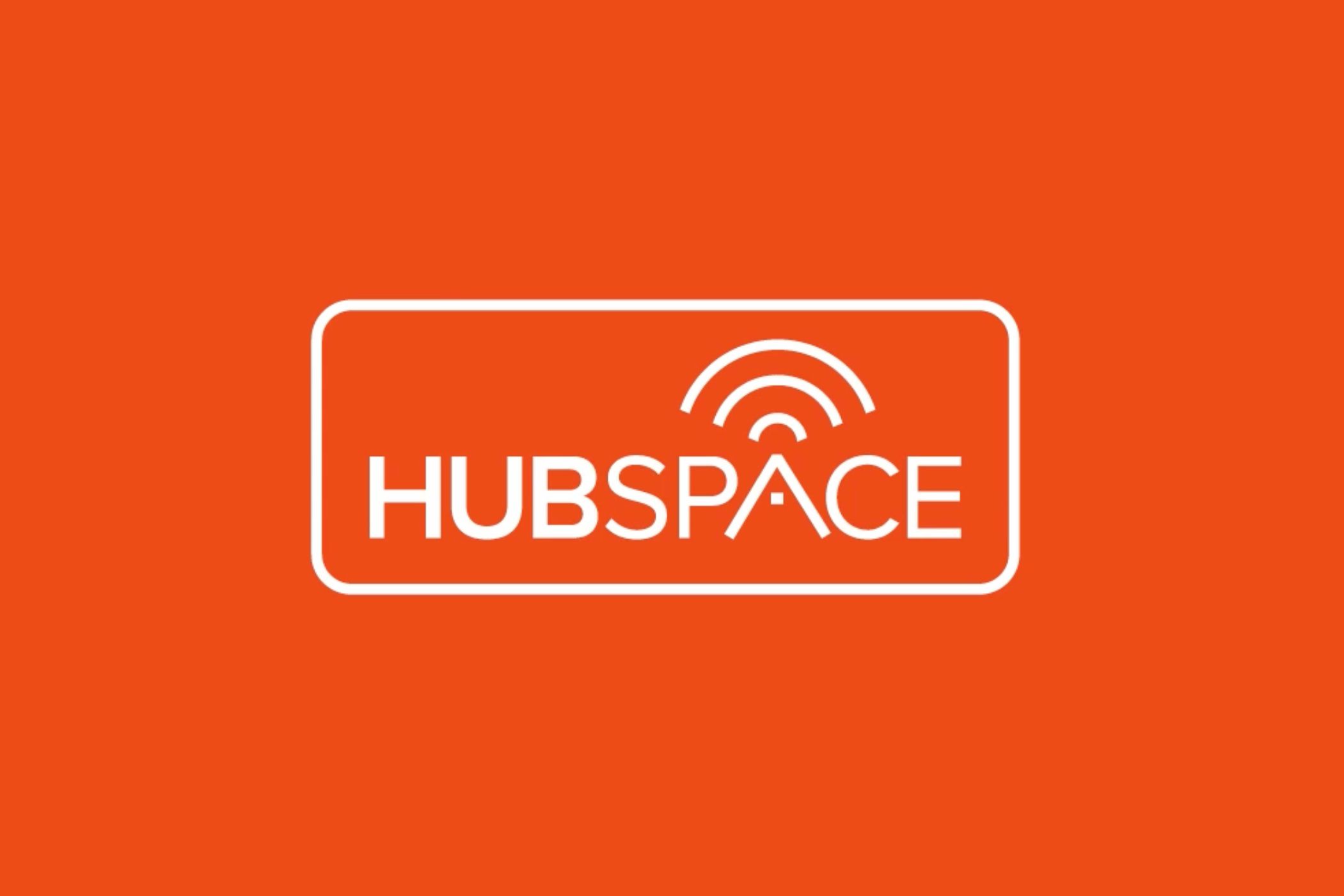Home Depot's Hubspace brand logo.
