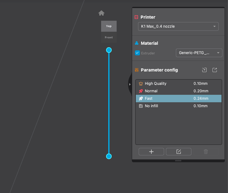 Print presets for the Creality K1 Max