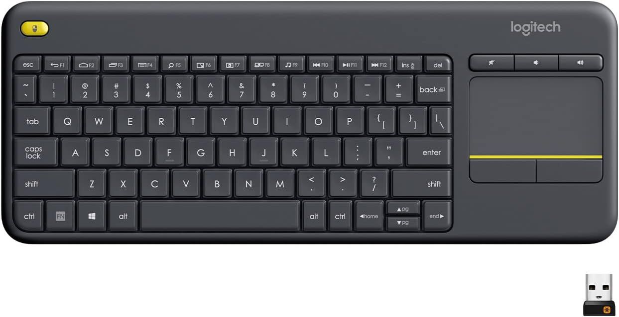 Logitech K400 keyboard.