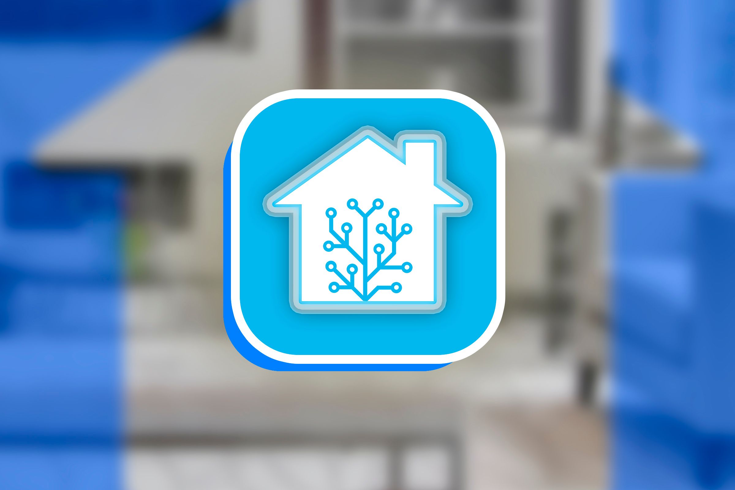 A home assistant icon.
