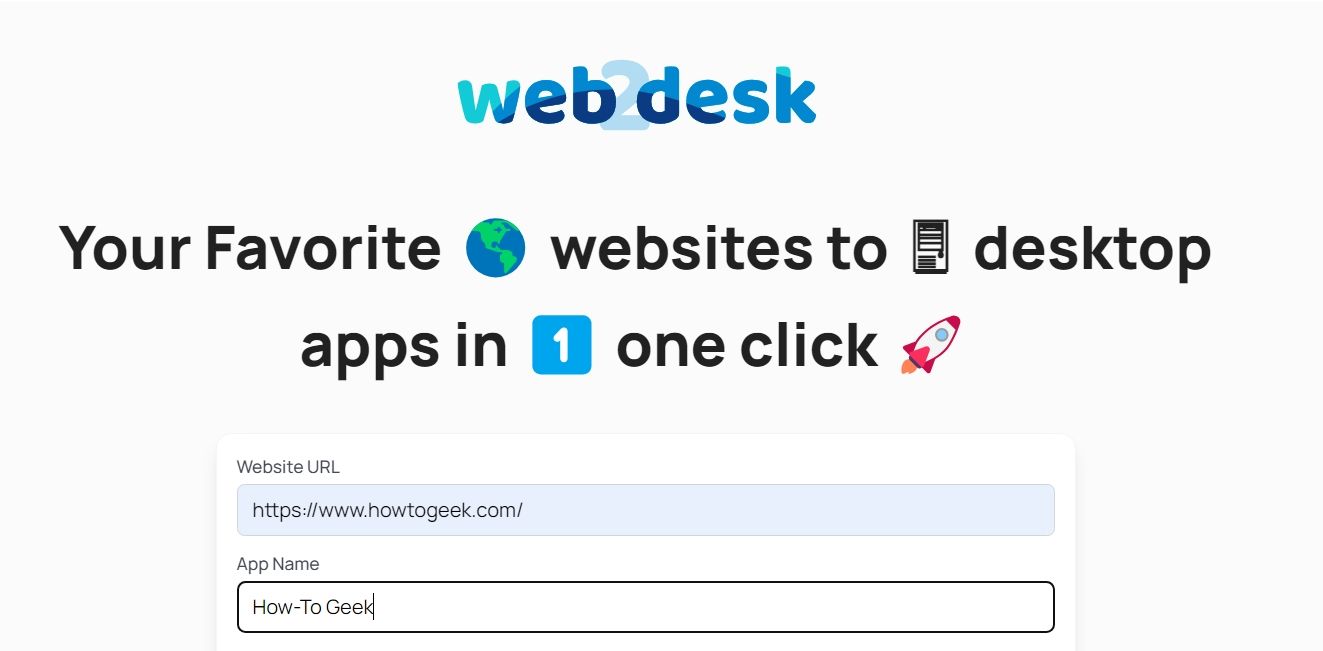 Website URL field in Web2Desk website.
