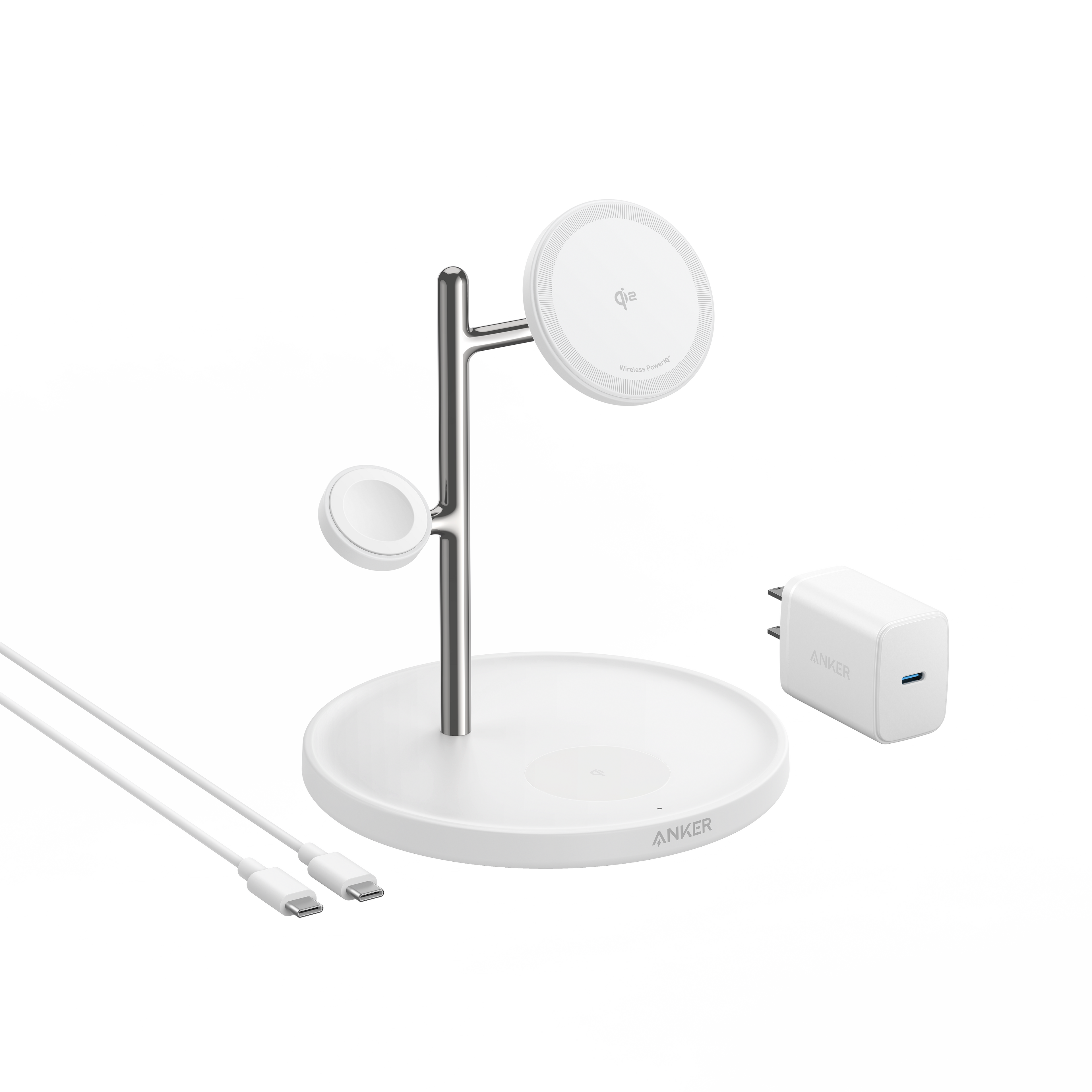 Anker Wireless Charging Station for iPhone, AirPods, and Apple Watch