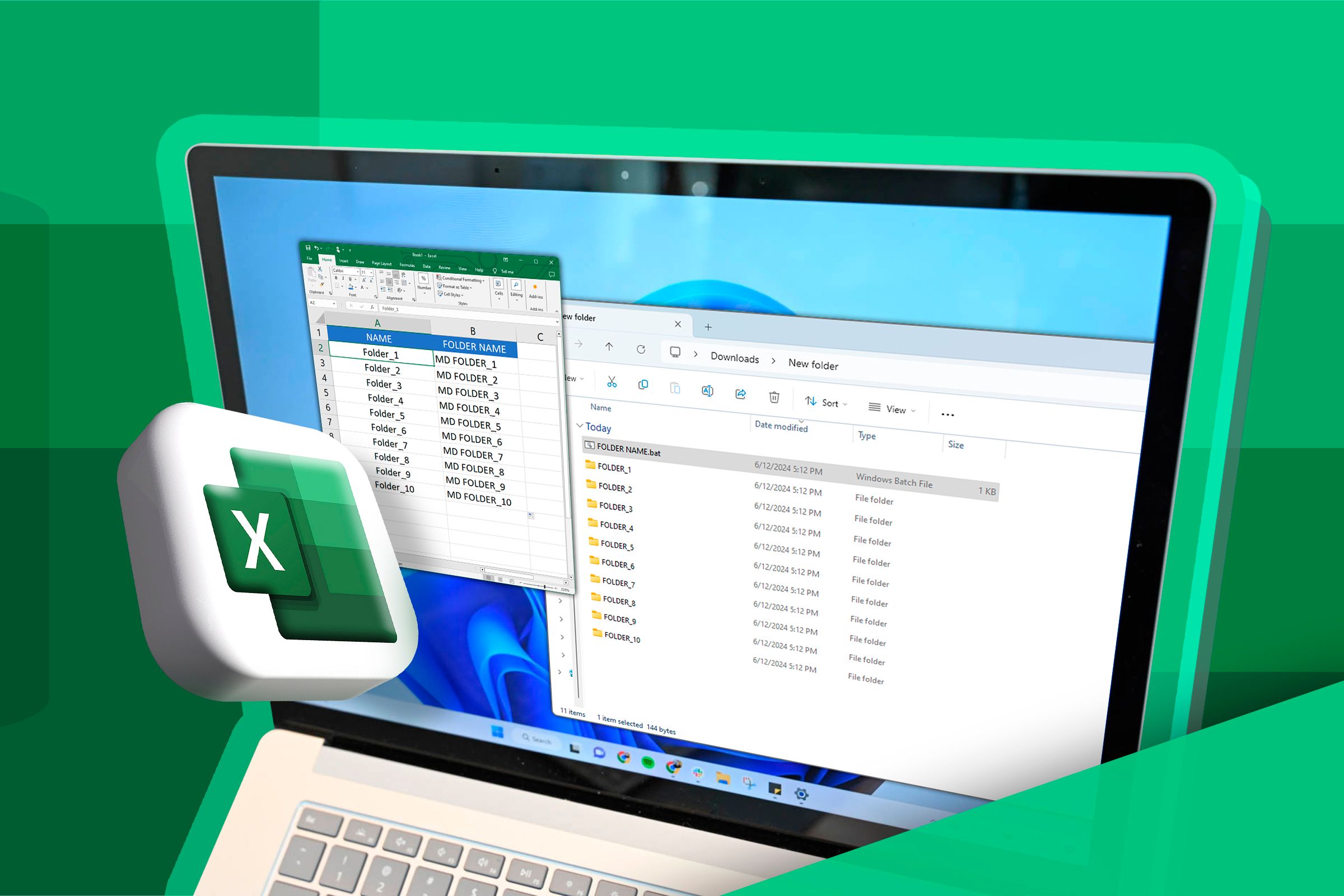 Save Time and Effort with Quick Excel Solutions - No More Manual File Organization!