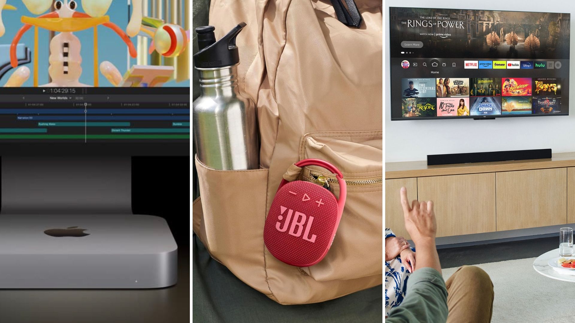 HTG deals featuring Apple, JBL, and Amazon