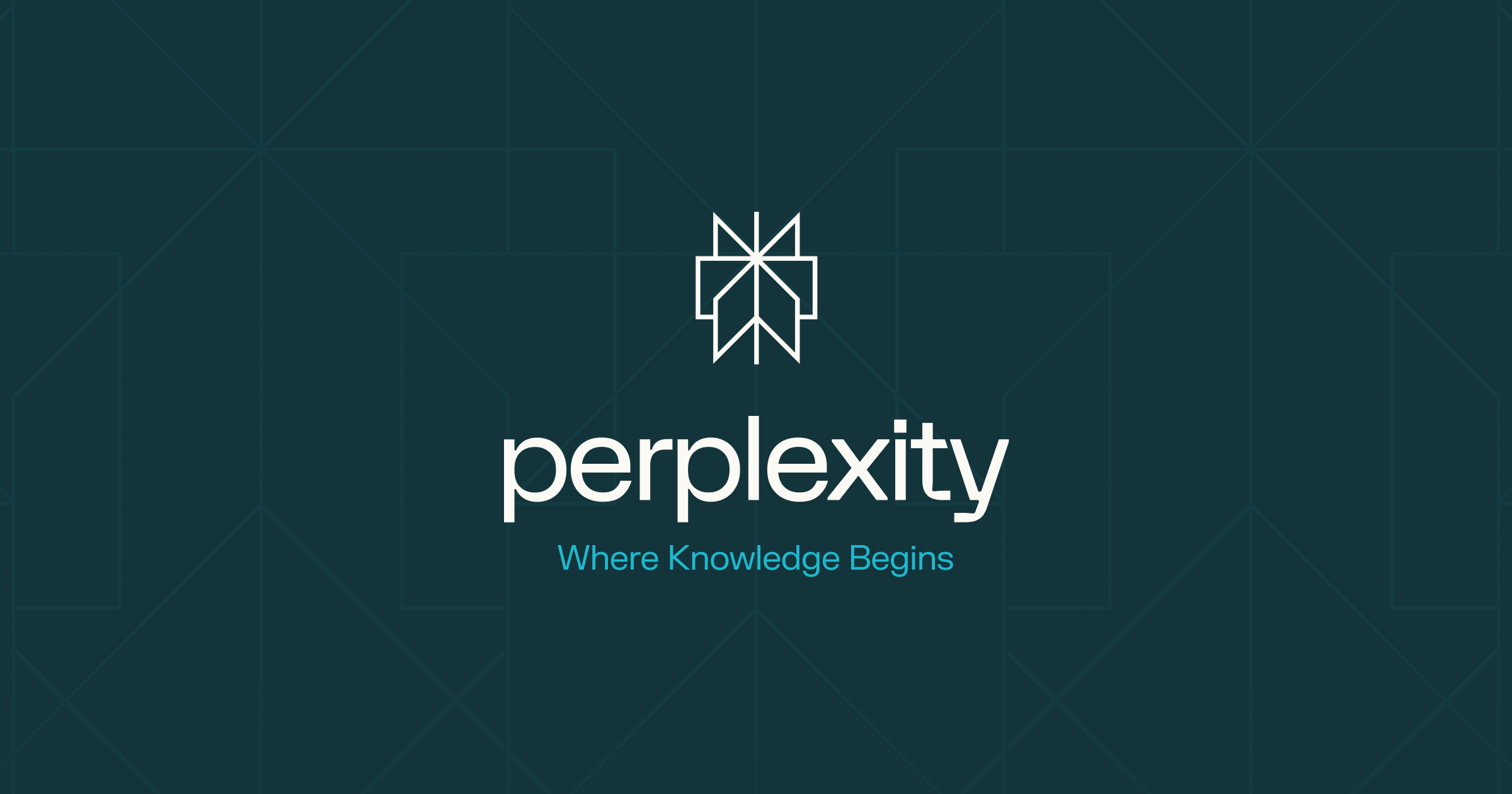 Perplexity AI logo.