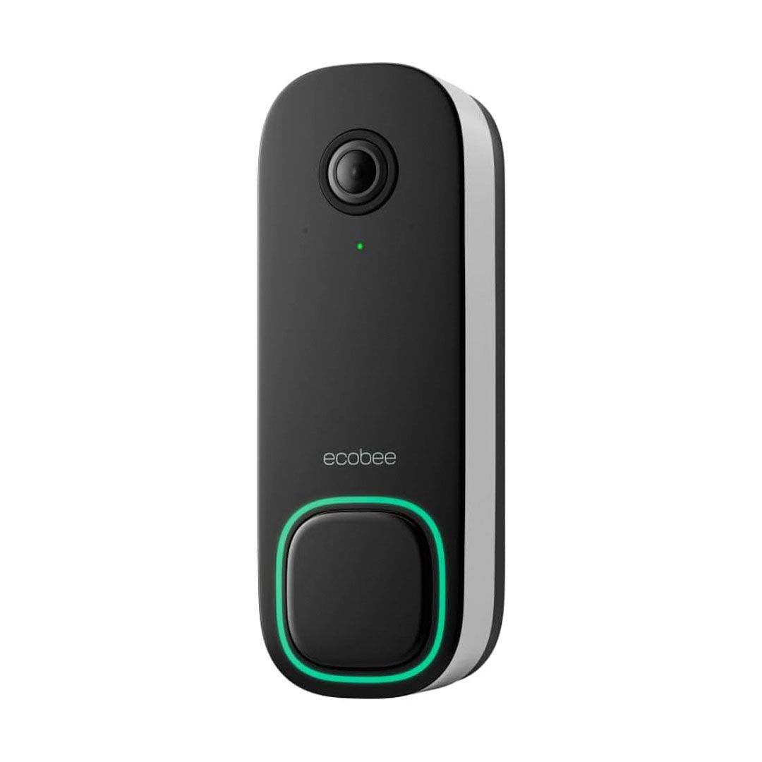 Ecobee Smart Video Doorbell on a white background