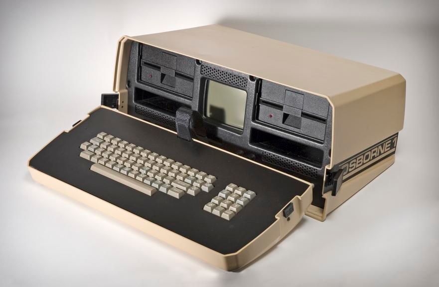 The Osborne 1 luggable computer.
