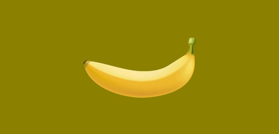 A virtual banana from the Banana game on Steam.