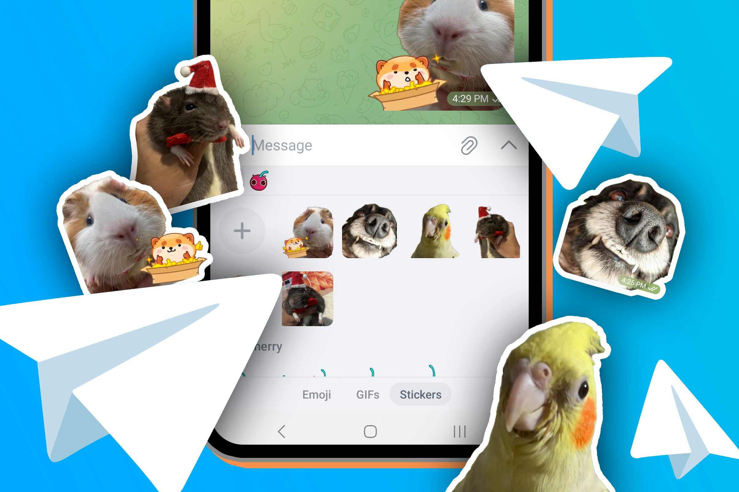 How to create stickers (or sticker packs) in Telegram