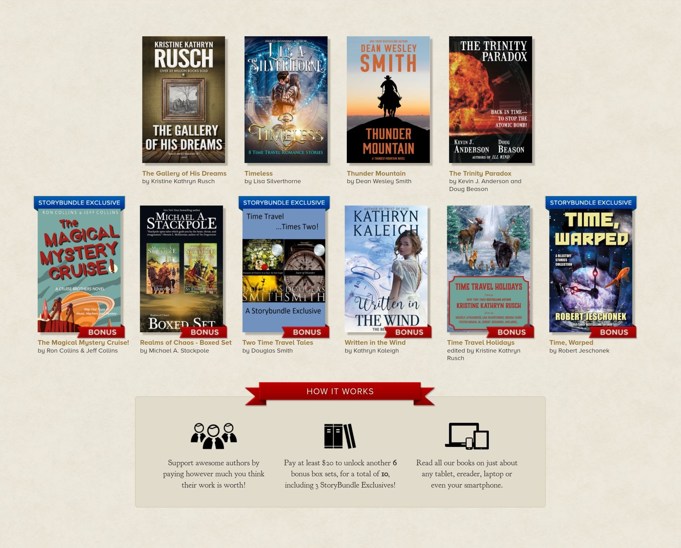 Story Bundle website. 