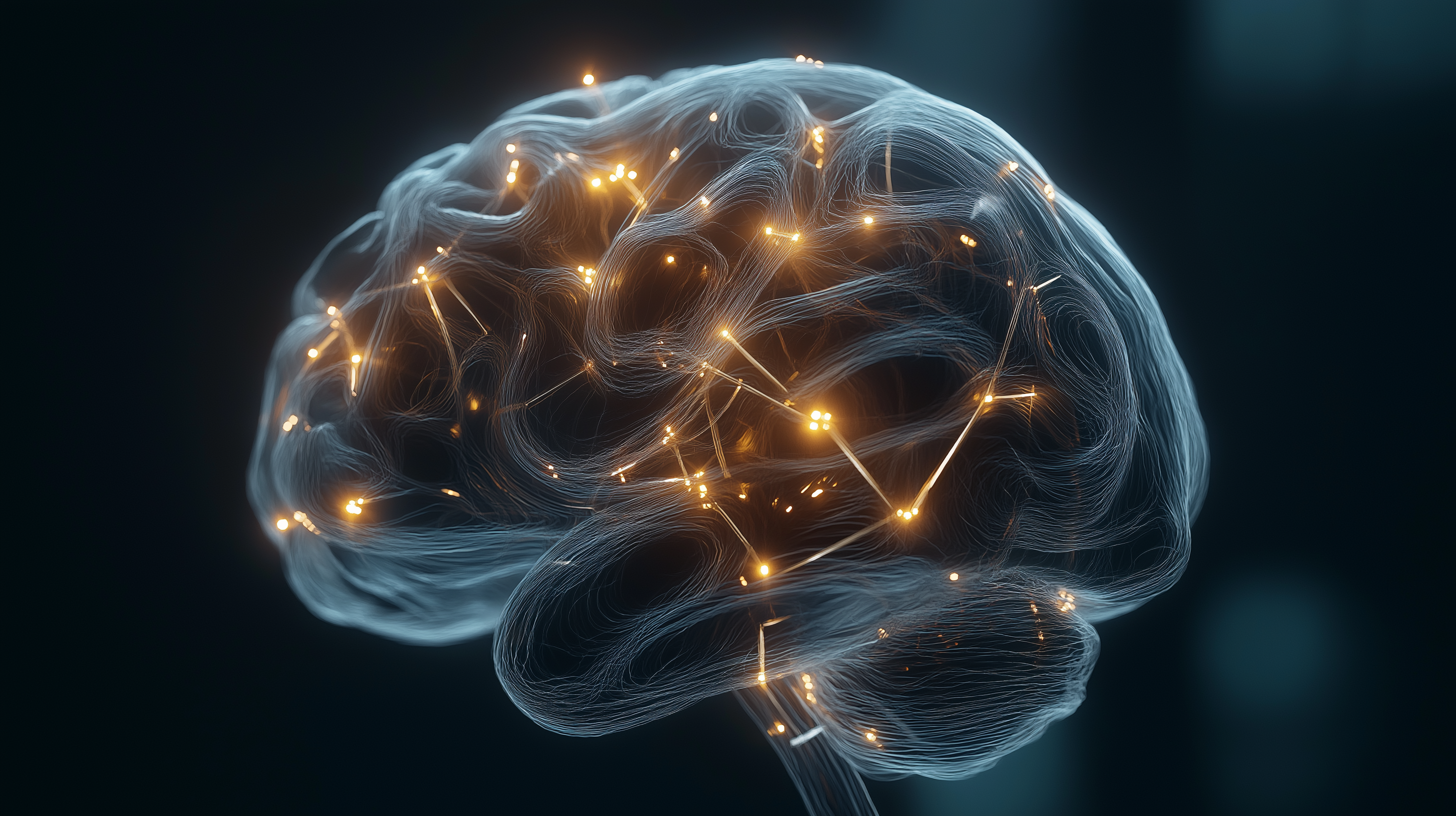 a human brain structure made with wires